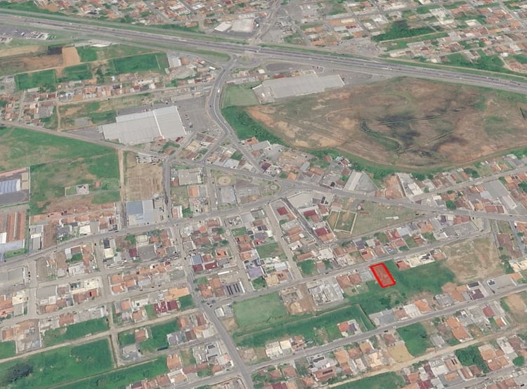 Área do Terreno 1