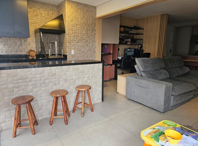 Estar integrado à cozinha
