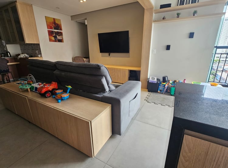 Sala - vista do sofá