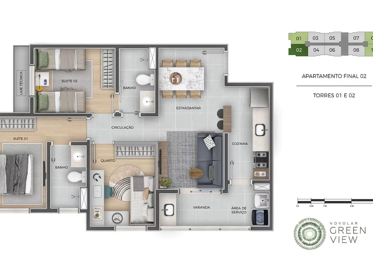 Planta 1