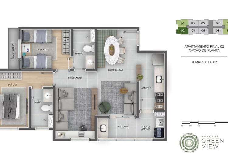 Planta 1