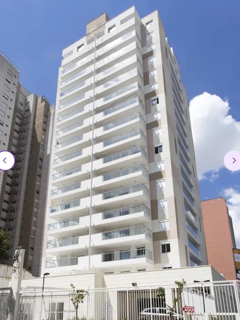 Apartamento Pinheiros 50mt² com Varanda 01dorm-01 vaga