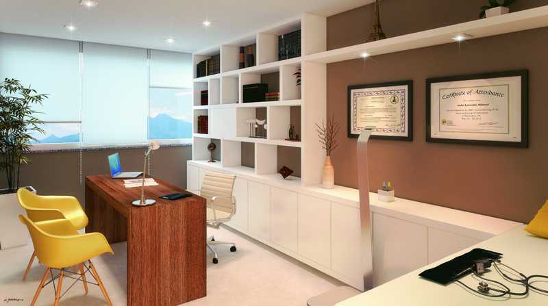 Saens Peña Offices — Sala comercial