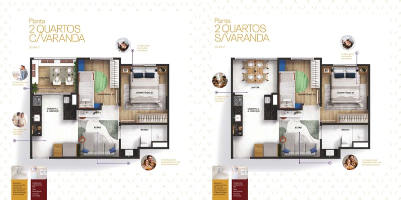 Planta 1 do Veneza Prime