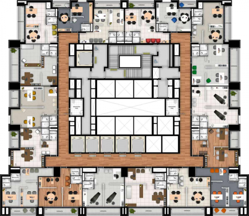 26m² e 49m² do Platina 220