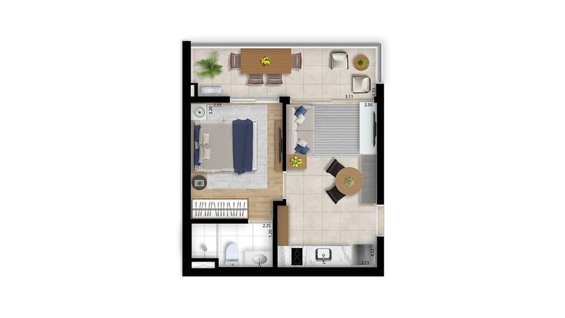 34m² do The Park