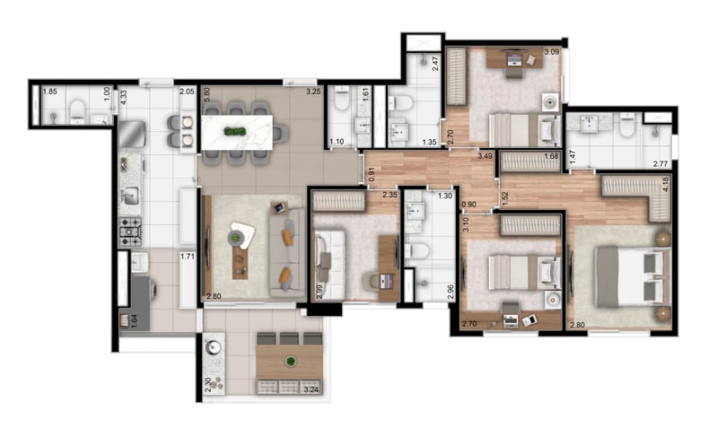 115m² do Mondo Anália Franco