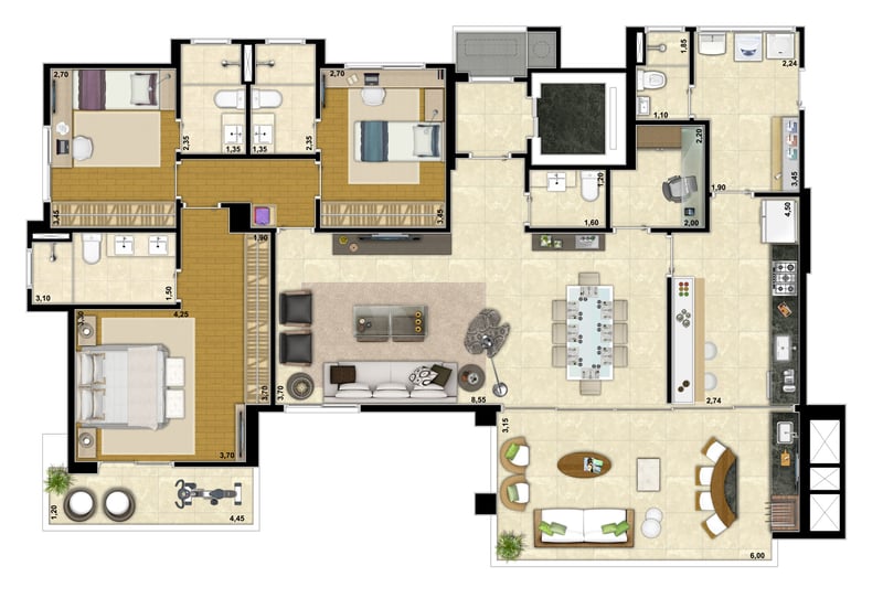 171m² do Montessori