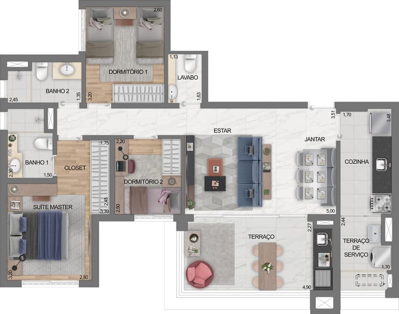 92m² do Eredità