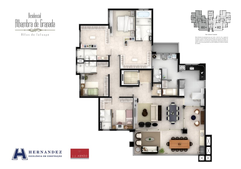 227m² do Alhambra de Granada