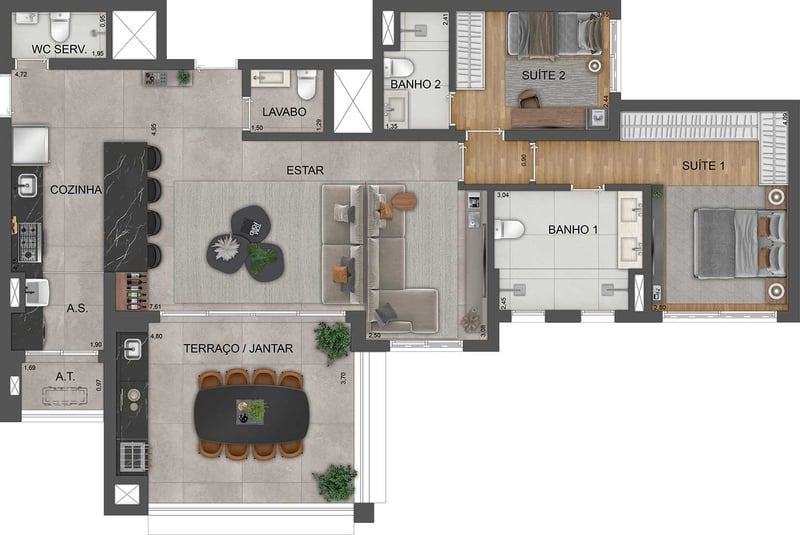 118m² do Mooca Città Milano