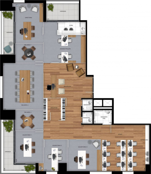 250m² do Platina 220