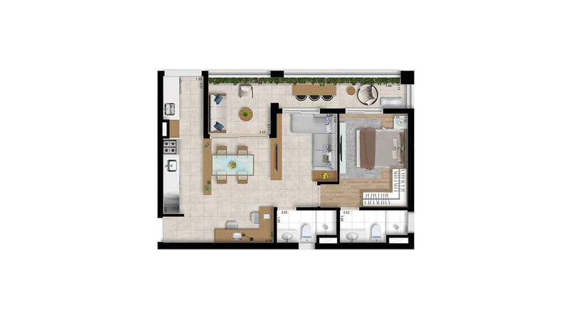 63m² do The Park