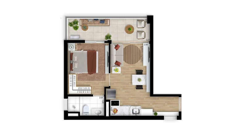 38m² do The Park