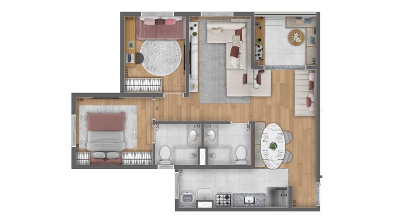 57m² do ix.Tatuapé
