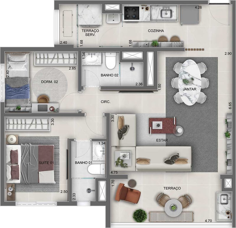 71m² do Lume House