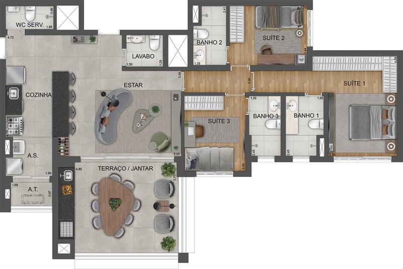 118m² do Mooca Città Milano