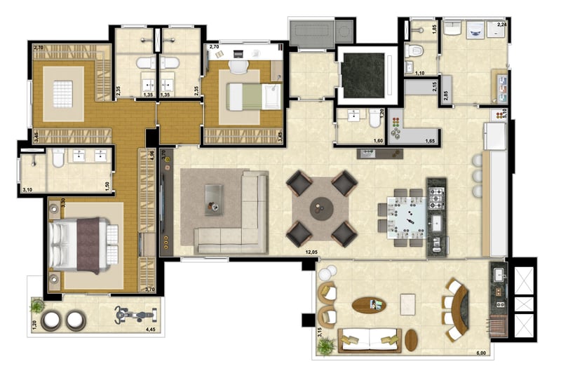 171m² do Montessori