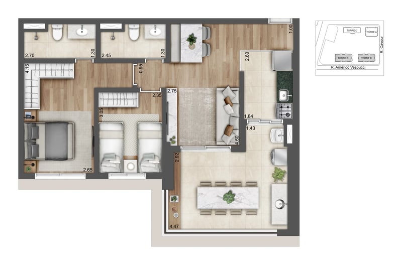 72m² do Alive Home Resort