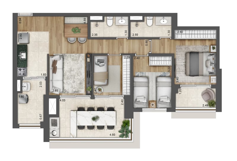 86m² do Palace