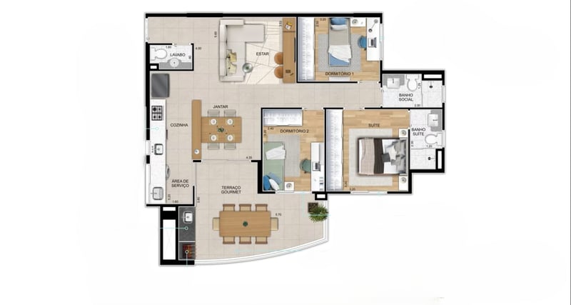 95m² do León