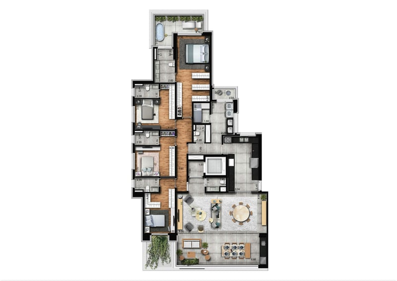 257m² do Syrah Anália Franco