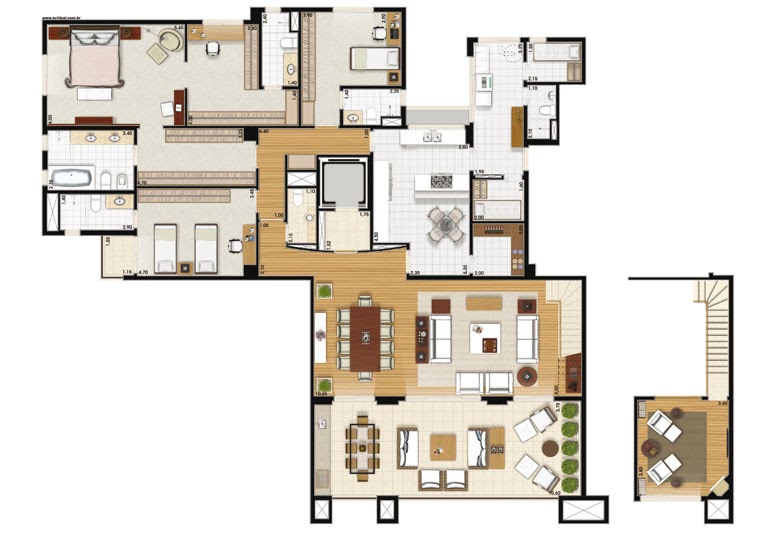 315m² do Central Park Tatuapé