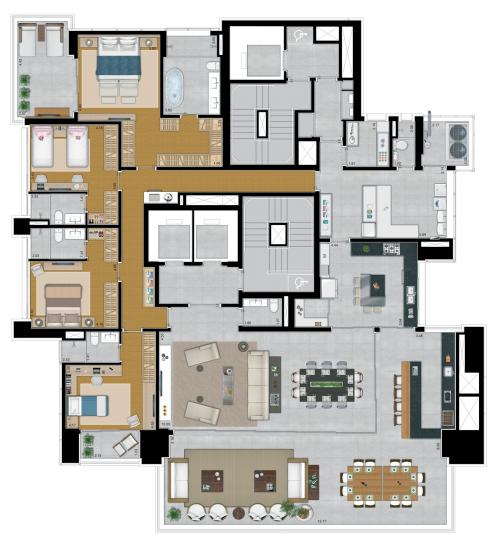 374m²  do Helen Altos do Tatuapé