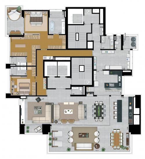 374m²  do Helen Altos do Tatuapé