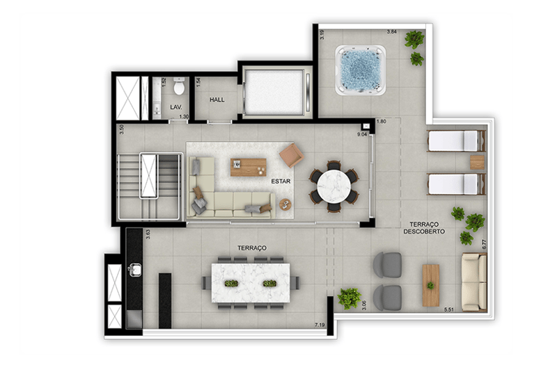 261m² do High Park Tatuapé