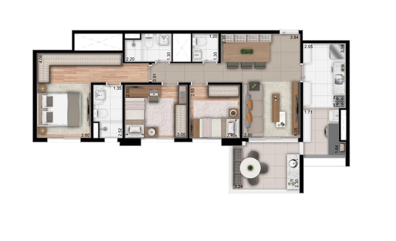 95m² do Mondo Anália Franco