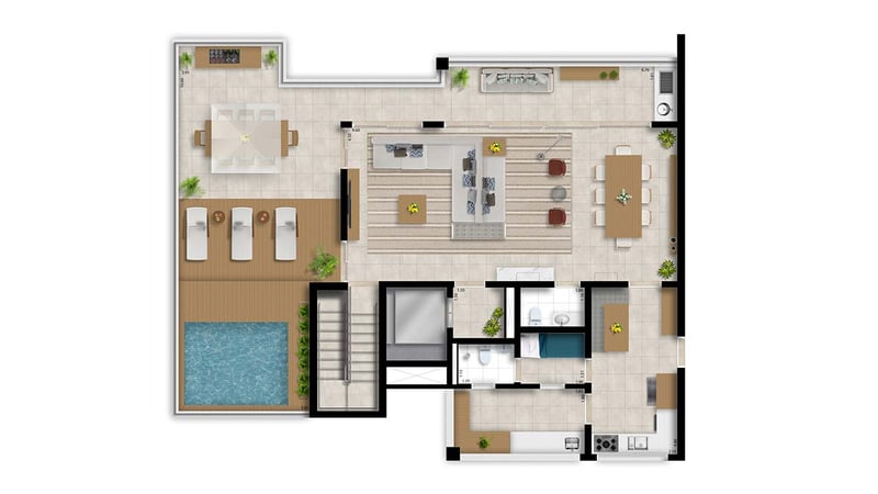308m² do The Garden Anália Franco