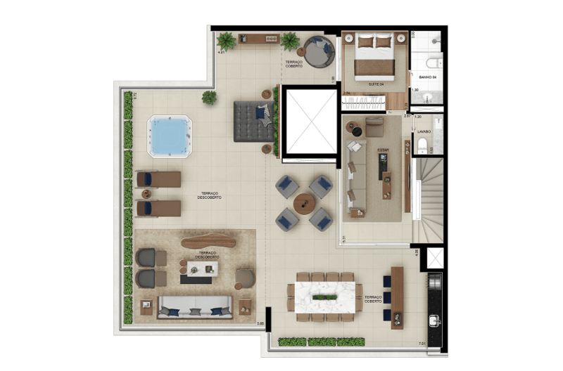 320m² do High Mooca