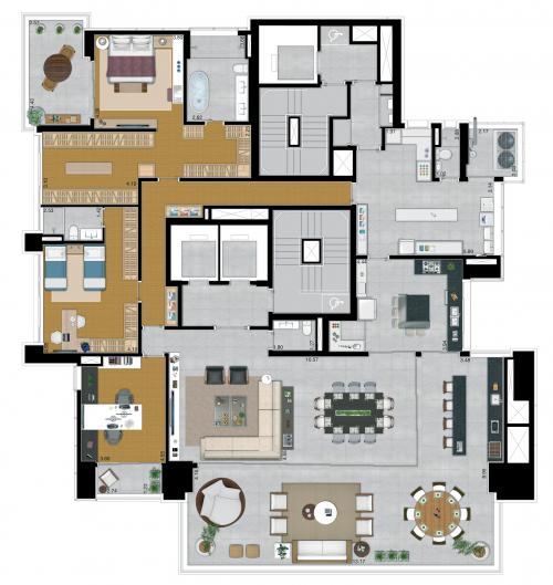 374m² do Helen Altos do Tatuapé