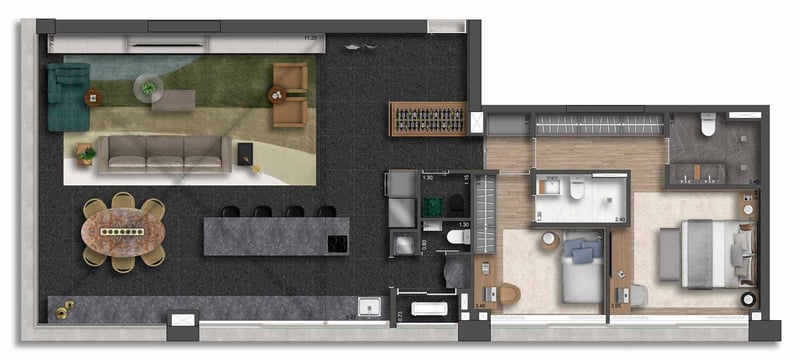 137m² do 155 Jerônimo