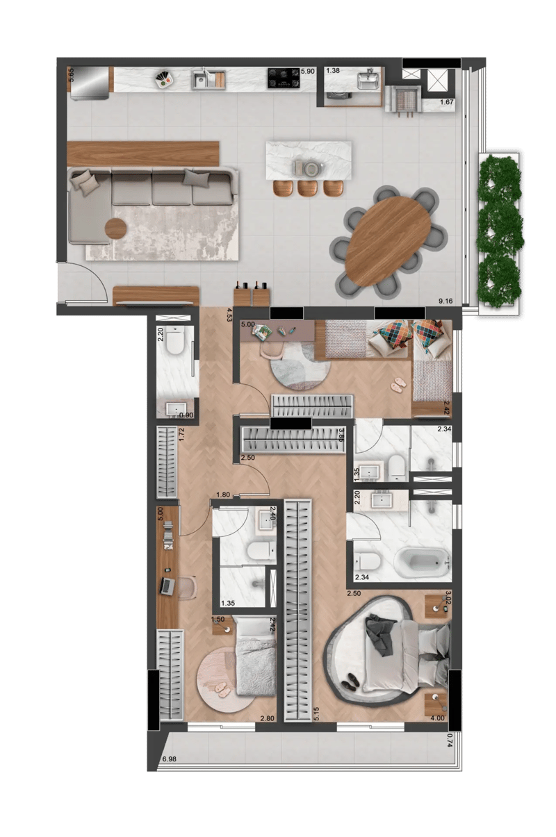 141m² do Alta Floresta