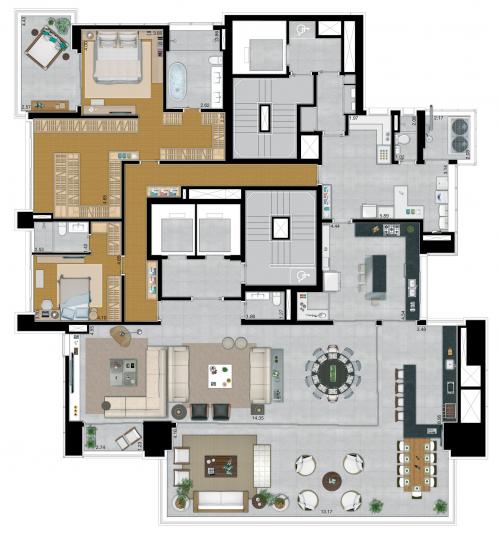374m²  do Helen Altos do Tatuapé