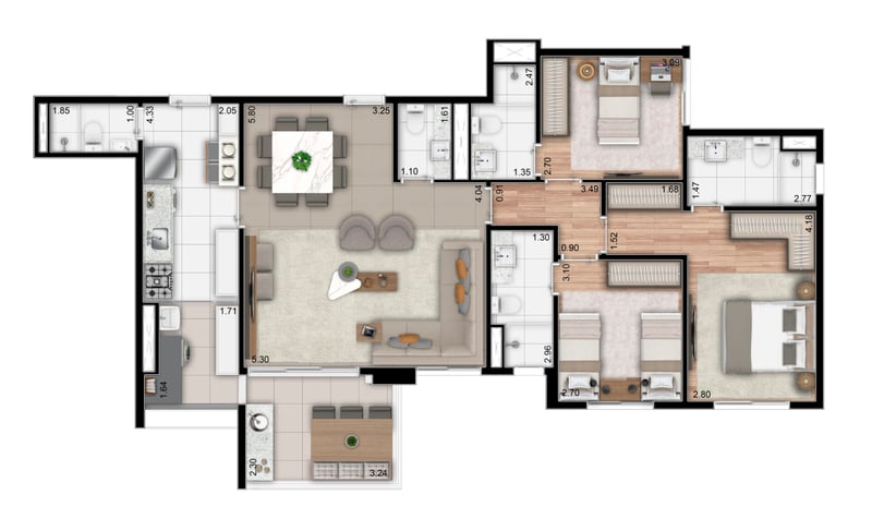 115m² do Mondo Anália Franco