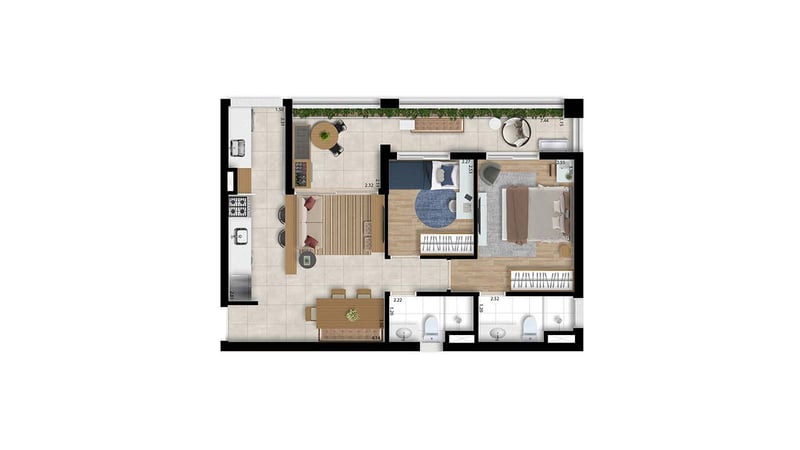 63m² do The Park