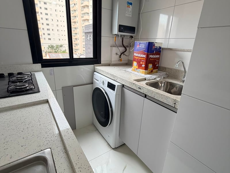 Apartamento 41mts - 02dorm Metrô Carrão &mdash; Área de serviço integrada