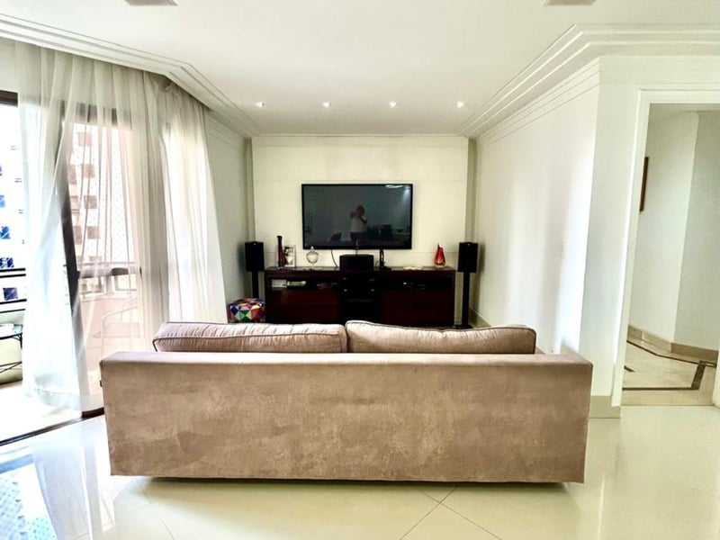 Apartamento  Tatuapé 154mt² 3 dorm-2 vagas &mdash; sala de tv