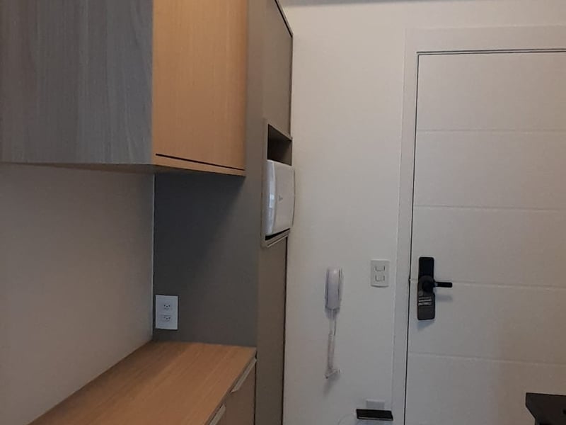studio em frente a estação Brooklin ,25mt,mobiliado