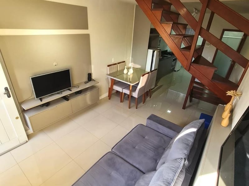 Sala de estar e jantar