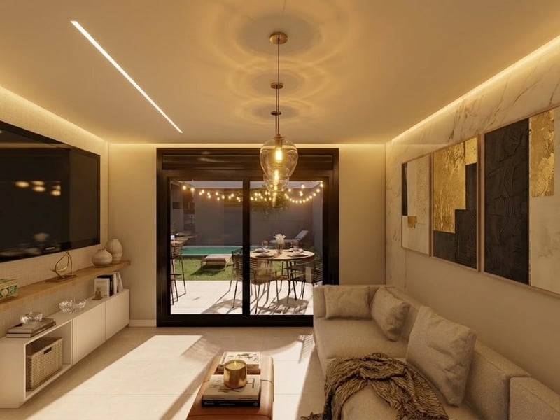 Sala de estar aconchegante