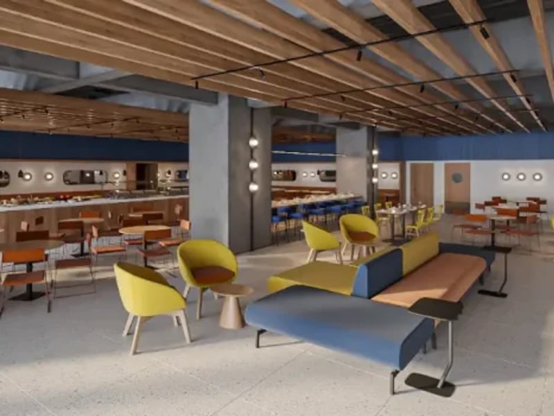 Hotel Tru by Hilton - área comum