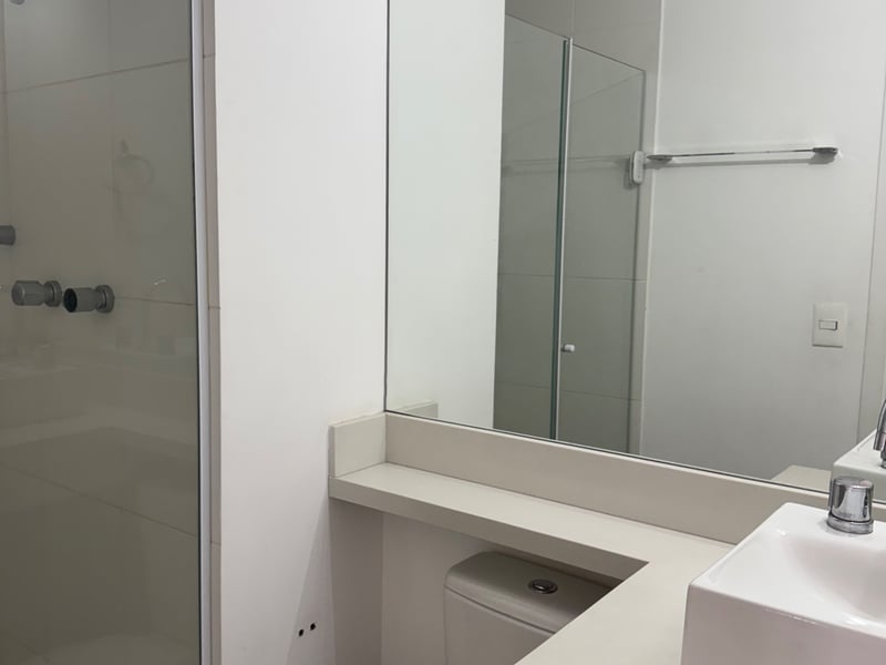 Apartamento com dois dormitórios e uma suíte