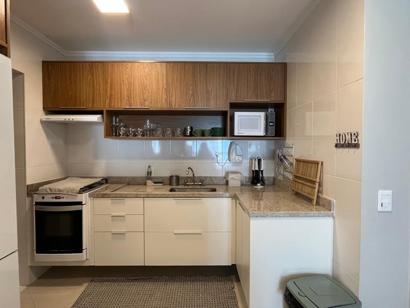 Cozinha com bancada