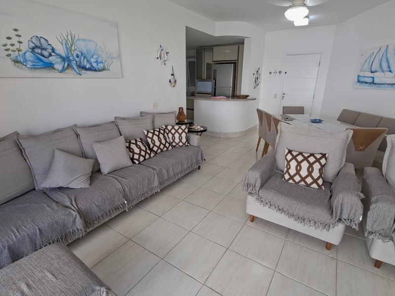 Sala de estar confortável