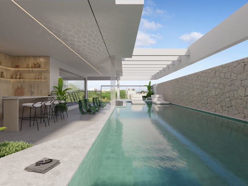 Piscina do Punta Cana Residence