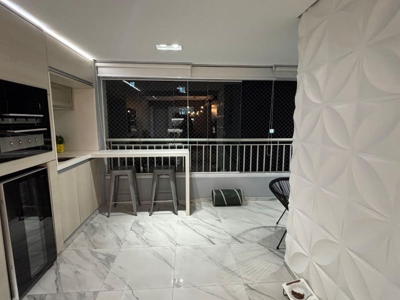 Condomínio Terrazzo Nobile &mdash; Varanda com bancada